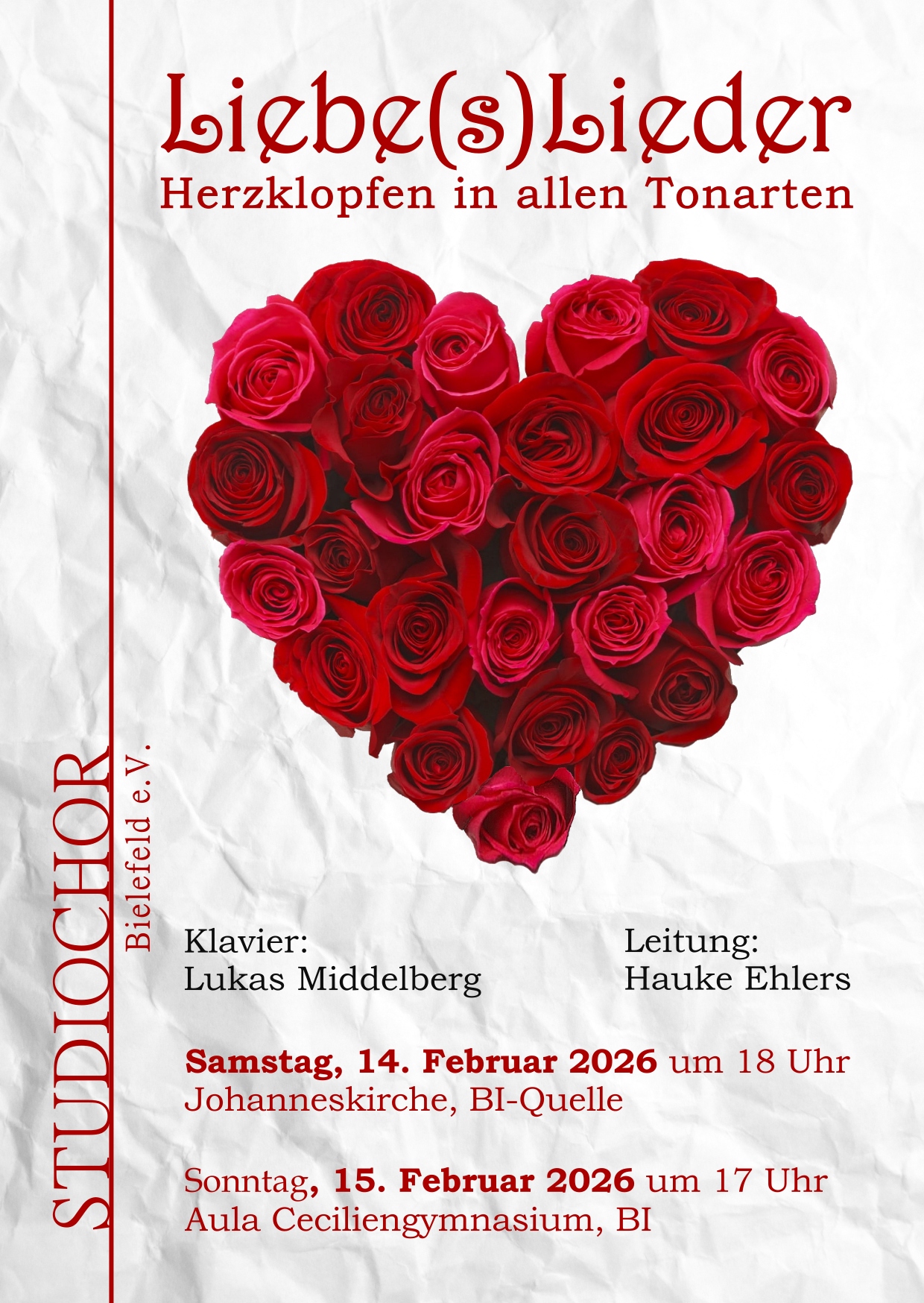 Liebe(s)Lieder PLakat